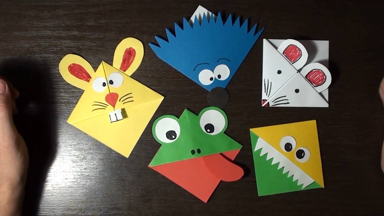 Оригами закладка для книг смотреть онлайн