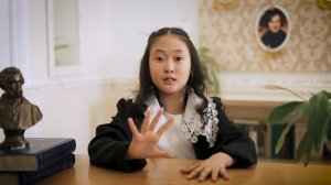 А.С. Пушкин. «У лукоморья дуб зеленый». Читает - Лиза Горохова. Руководитель: Ильина Е.Н.