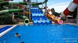 Аквапарк отеля «Amara Comfort Resort 5*» (Türkiye, Göynük, сентябрь 2024).