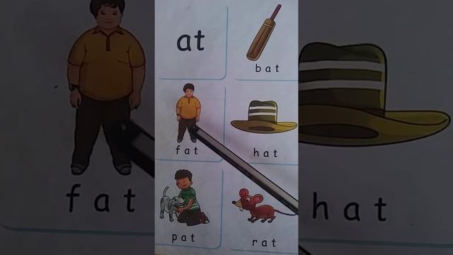 'at ' family words Class UKG English смотреть онлайн