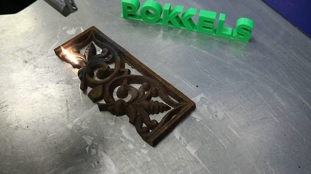 Лазерная очистка чугунного литья смотреть онлайн