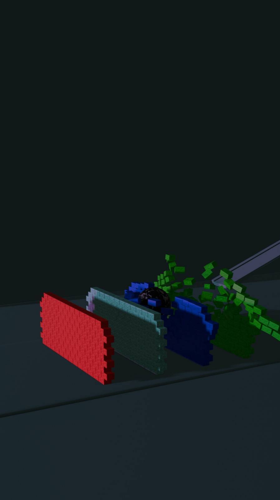 Разрушение кирпичных стен.