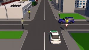 Что означает желтый мигающий сигнал светофора.