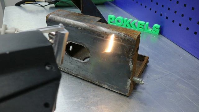 Лазерная очистка сварного уголка смотреть онлайн