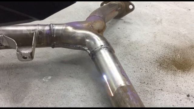 Лазерная очистка автомобильного глушителя смотреть онлайн
