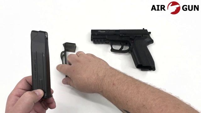 Пневматический пистолет Swiss Arms SIG SP2022 Black 4,5 мм