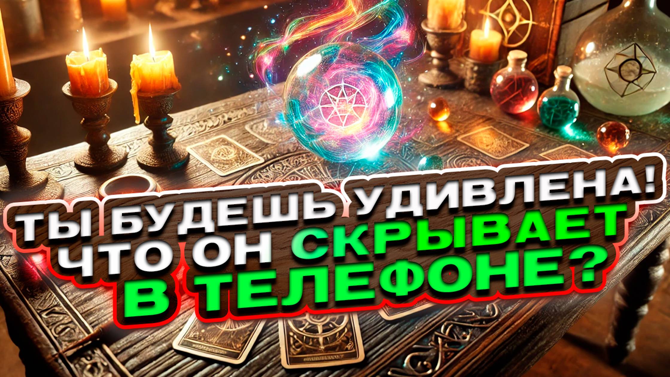 🔥 ТЫ БУДЕШЬ УДИВЛЕНА! Что он скрывает в телефоне? 🍀 Расклад таро сегодня 🍀 Гадание смотреть онлайн