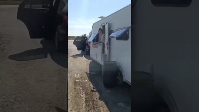 Дом на колесах всей семьей #домнаколесах #караванинг #прицепдача #автодом смотреть онлайн