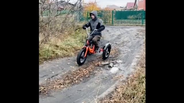 Трехеолесный электрофэтбайк ЗИМА-ЛЕТО