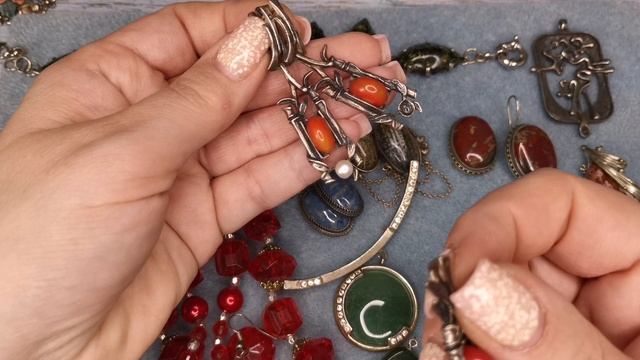 Переделка украшений для Елены из г. Ишим. Обзор материала смотреть онлайн