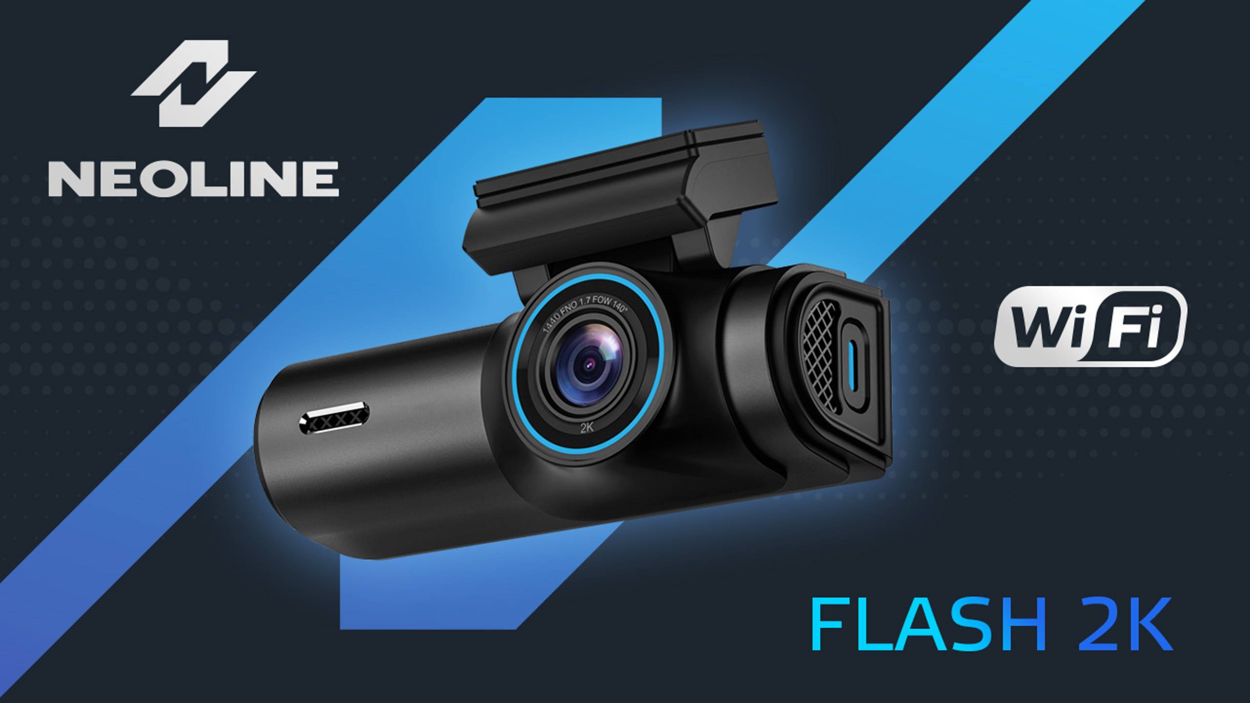 Обзор NEOLINE FLASH 2K Wi-Fi – видеорегистратор с 2K съемкой