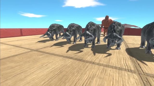 Goro Evolution VS Infernals and Fantasy Army - Animal Revolt Battle Simulator смотреть онлайн