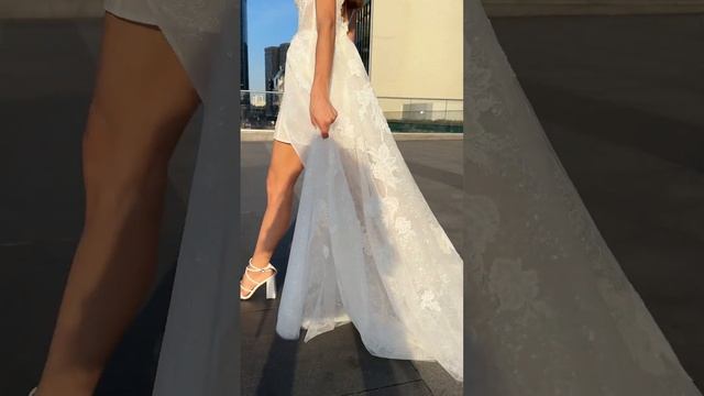 Свадебное платье Иввет коллекция «Metropolitan chic» 2025, Gabbiano