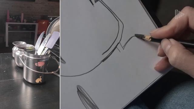 Быстрый скетч карандашом. Необычное в обыденном. Урок рисования художника Марии Хаэт смотреть онлайн