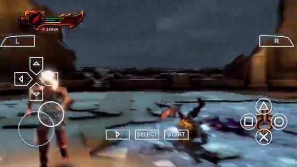 God Of War 3 For Android PPSSPP Gameplay | God Of War 3 PPSSPP Mediafıre Gameplay