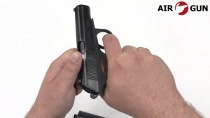 Пневматический пистолет МР 654К-22 с фальшглушителем 4,5 мм