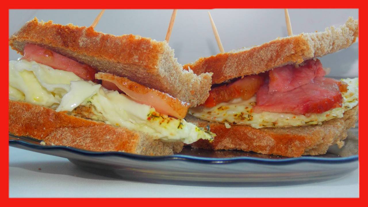 DIY - ПАЦАНСКИЙ БУТЕРБРОД С БЕКОНОМ И ЯЙЦОМ. БЫСТРЫЙ ЗАВТРАК ЧЕМПИОНА. КАК ПРИГОТОВИТЬ БУТЕРБРОД смотреть онлайн