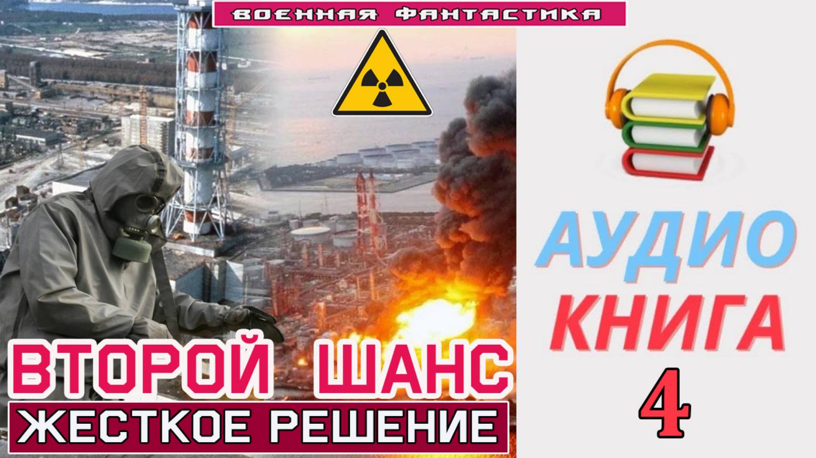 #Аудиокнига. «ВТОРОЙ ШАНС -4! Жесткое решение». КНИГА 4. #Попаданцы#БоеваяФантастика смотреть онлайн