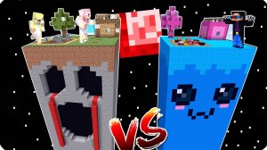 😡😊ЧАНК СТРАХА vs МИЛЫЙ ЧАНК в МАЙНКРАФТ! НУБИК ШЕДИ ЛЕСКА