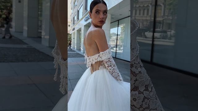 Свадебное платье Энлиль коллекция «Metropolitan chic» 2025, Gabbiano