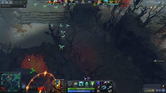 Elder titan hitter 600 damage per hit by Wagamama| Dota 2 Crazy Build смотреть онлайн