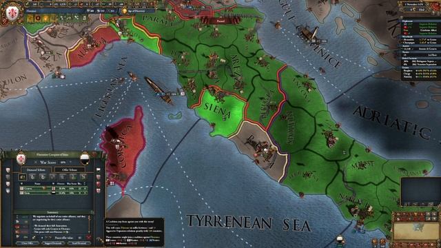 Europe Universalis IV 1.37. Флоренция. Часть 4. 1475-1487. Венеция и Генуя.