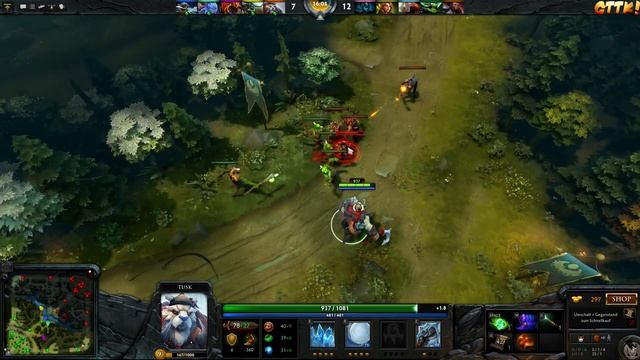Dota 2 Gameplay - Tusk (Azurech) [ German Let's Play HD ] #36 смотреть онлайн