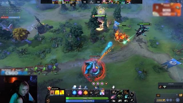 ТИММЕЙТЫ ЖЕСТКО РУИНЯТ ИГРУ БОССУ | INBOSSIK DOTA STREAM | ИНВОКЕР ИНБОССИК смотреть онлайн