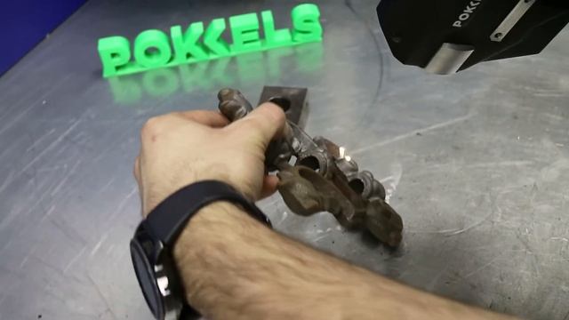 Лазерная очистка подсвечника смотреть онлайн