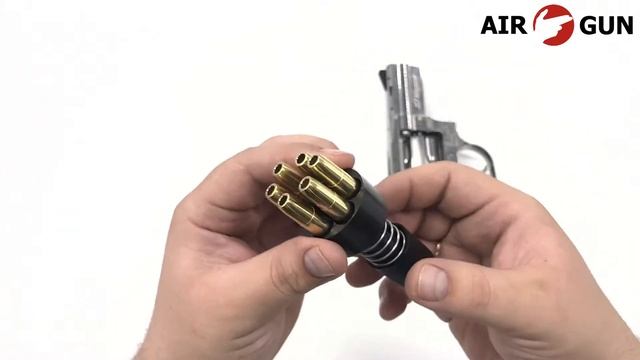 Пневматический револьвер ASG Dan Wesson 715-2,5 silver пулевой 4,5 мм смотреть онлайн