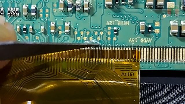 ASTRON LED-3277 LED-TV-Нет изображения проблема в T-CON поиск короткого на CKV смотреть онлайн