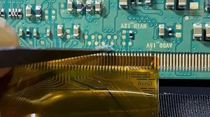 ASTRON LED-3277 LED-TV-Нет изображения проблема в T-CON поиск короткого на CKV