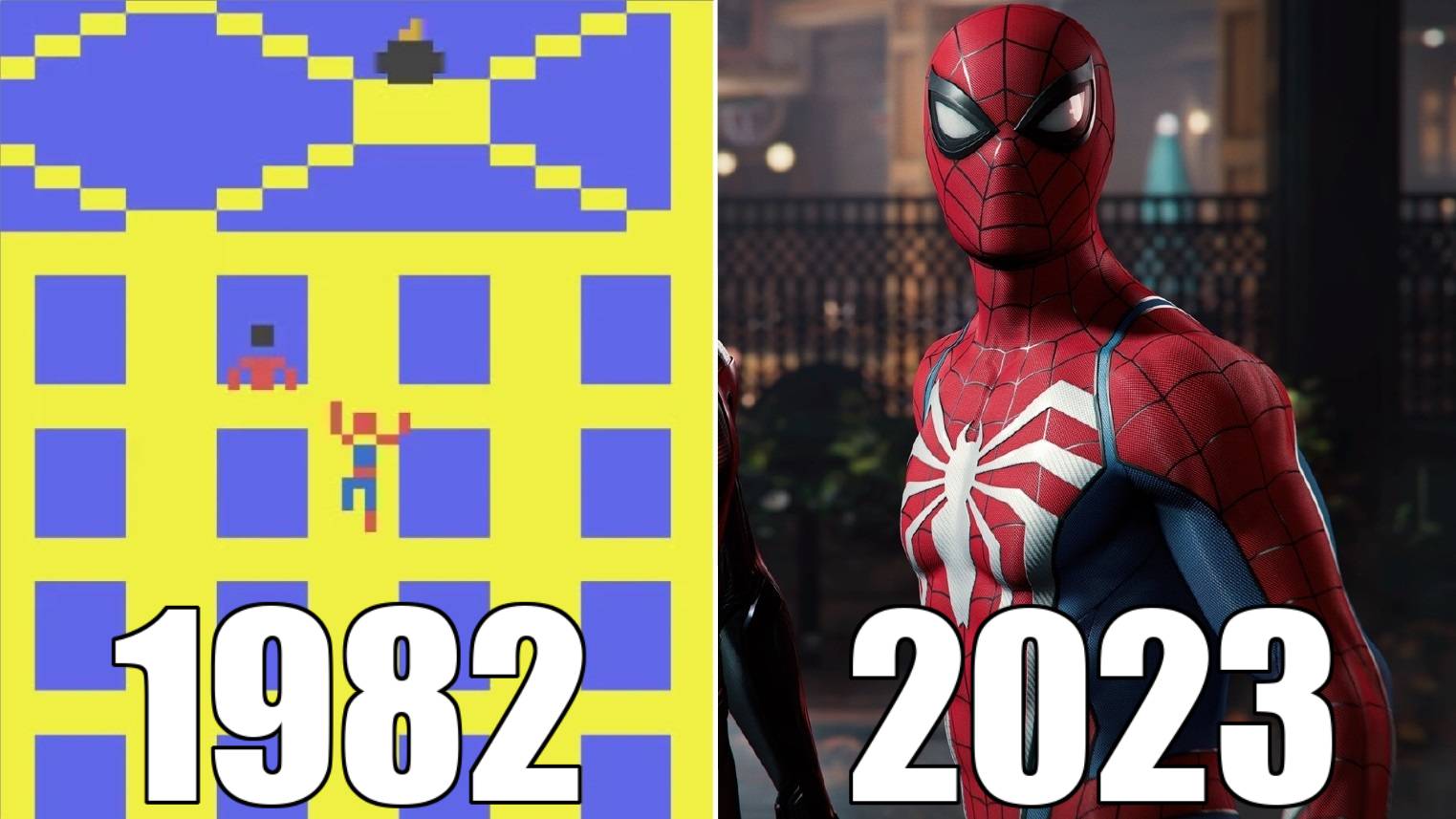 Эволюция серии игр Человек-паук [1982-2023] смотреть онлайн