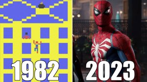 Эволюция серии игр Человек-паук [1982-2023]