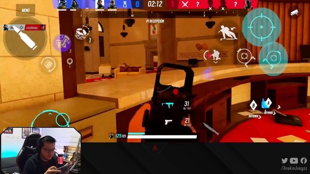Así es Rainbow Six Mobile - Jugando en Llamada смотреть онлайн