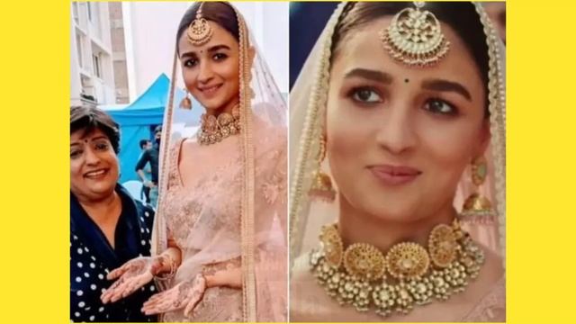 Alia Bhatt looks Stunning at her Bridal Look before her Grand Wedding Ceremony with Ranbir Kapoor смотреть онлайн