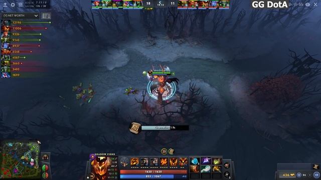 Iceberg Shadow Fiend How to play Dota 2 Shadow Fiend Pro Players Gameplay GG DotA смотреть онлайн
