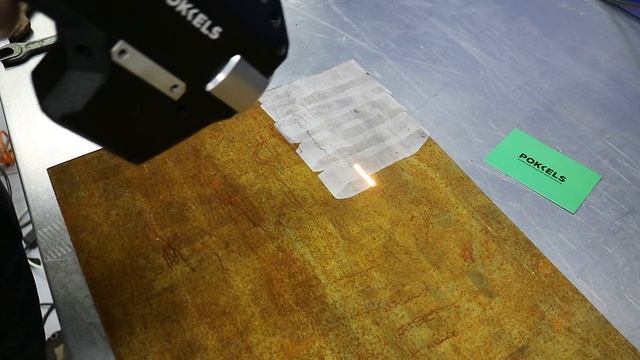 Лазерная очистка металлического листа смотреть онлайн