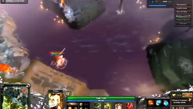 Dota 2 - Денди затемнен игрой такого Pudge XD смотреть онлайн