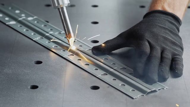 Лазерная сварка стального профиля смотреть онлайн