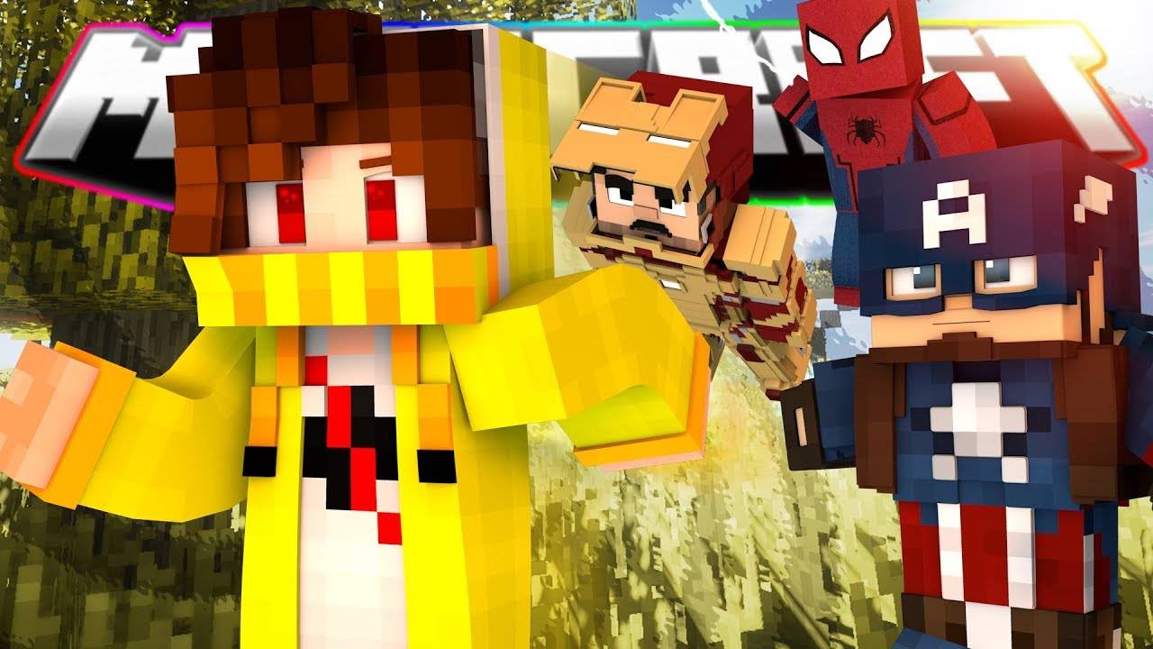 КАК СТАТЬ НАСТОЯЩИМ СУПЕРГЕРОЕМ В МАЙНКРАФТЕ?! ПРОХОЖДЕНИЕ КАРТЫ С МОДОМ FISK SUPER HEROES! смотреть онлайн