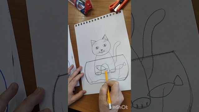 Котик и аквариум. смотреть онлайн