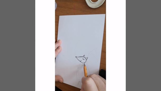открытка Лисичка с букетом. смотреть онлайн