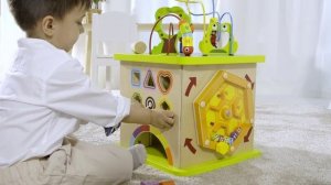 Бизиборд для малышей: развивающий игровой центр! 🎠