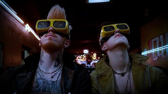 Нейросеть сгенерировала Cyberpunk 2077 в стиле 70-х смотреть онлайн