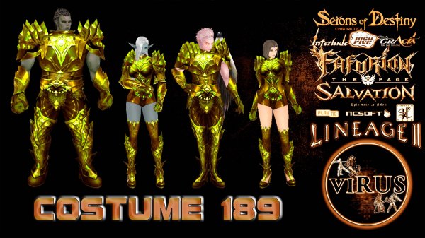 New Costumes. 189. LINEAGE II. Any Chronicles ◄√i®uS►