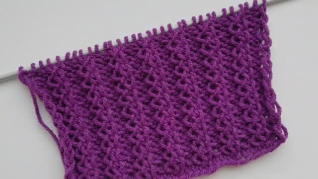 Прекрасно! Уникальные узоры! Простой и красивый узор спицами для вязания смотреть онлайн