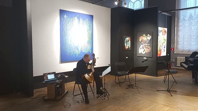 Máximo Diego Pujol. "Cada Momento" del ciclo "Cuatro Preludios y un Postludio"