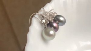 Кулоны с морскими таитянскими жемчужинами