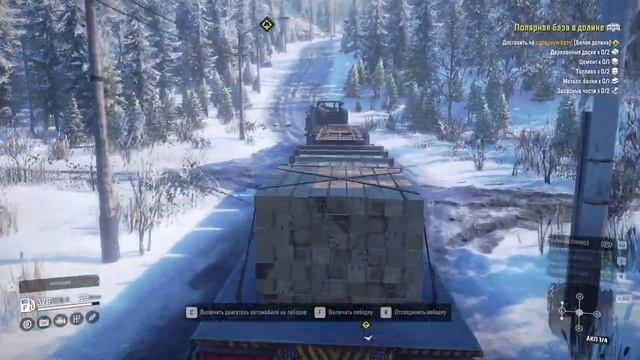 SnowRunner - АЛЯСКА - КОНТРАКТ - ПОЛЯРНАЯ БАЗА В ДОЛИНЕ #snowrunner смотреть онлайн